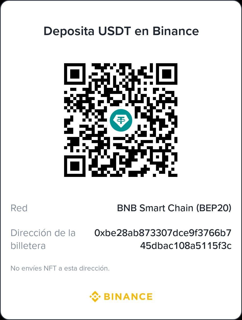 QR de pago Binance
